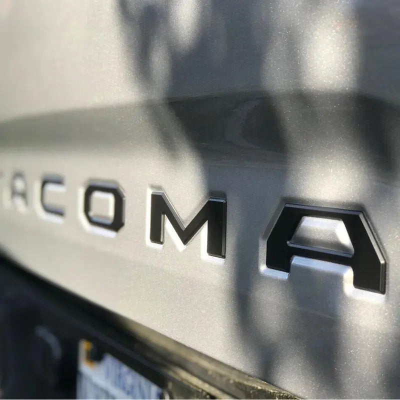 For 2016-2023 Models!!! Upgrade Your Tacoma: Raised Tailgate Insert Emblem Letters
