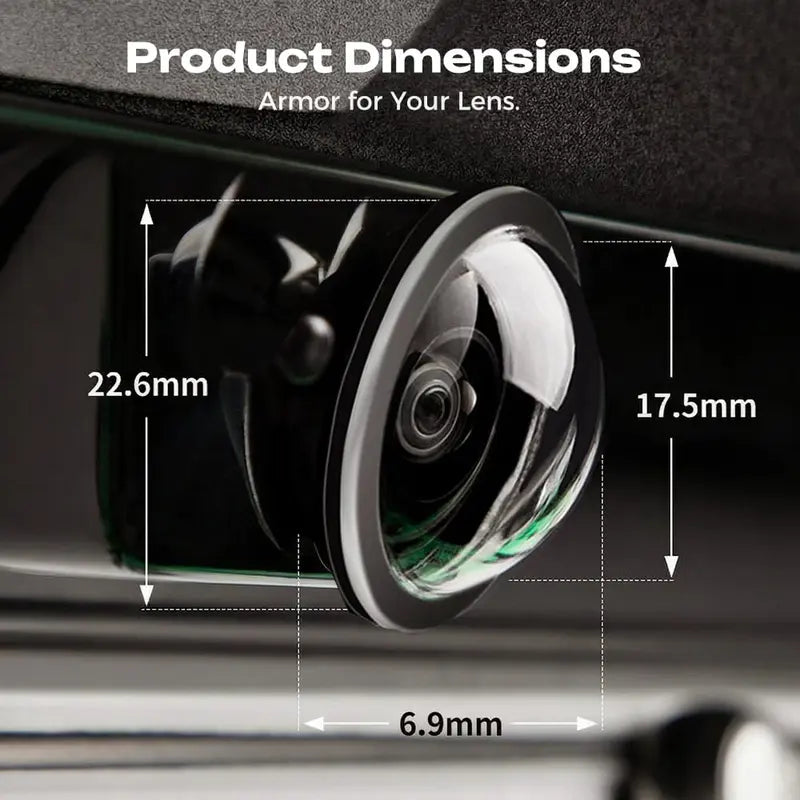 4Pcs Car Camera Lens Protector, 2026 New Clear Backup Camera Protective Sticker