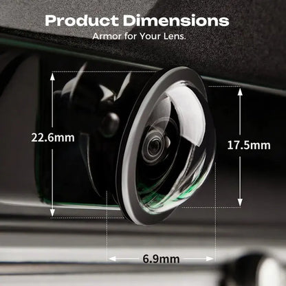 4Pcs Car Camera Lens Protector, 2026 New Clear Backup Camera Protective Sticker