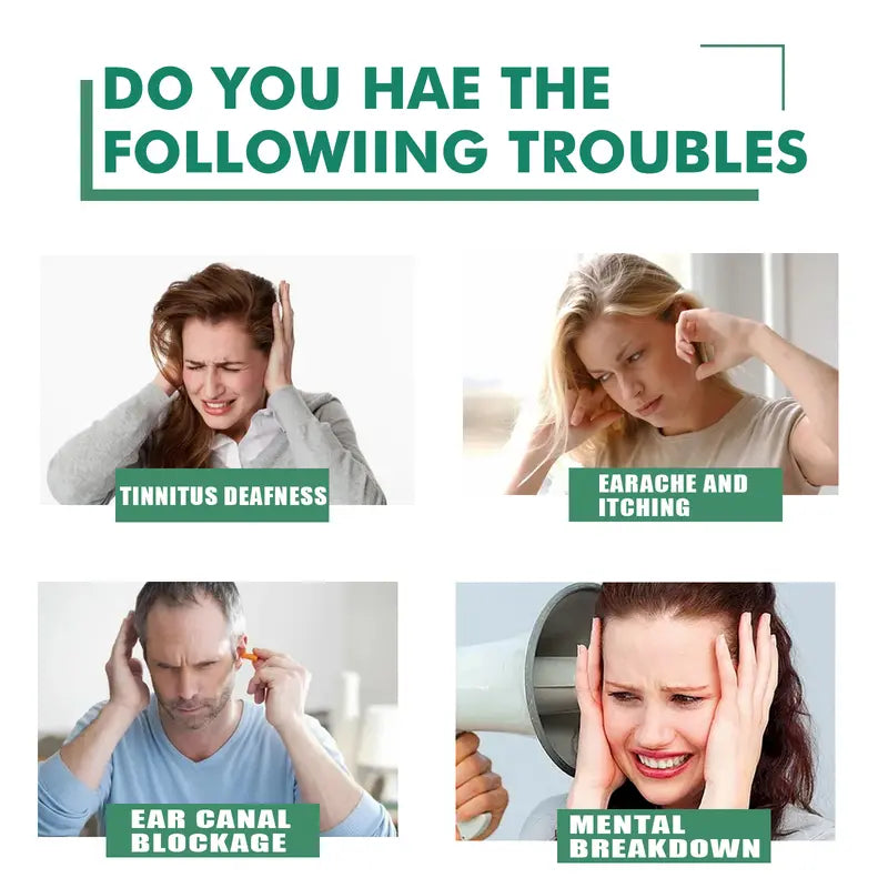 Ear Drops Tinnitus Relief Earwax Cleaning Ear Care