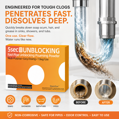 2026 New Sink Drain Cleaner, Multi-functional Sink and Drain Cleaner Powder Cleaning