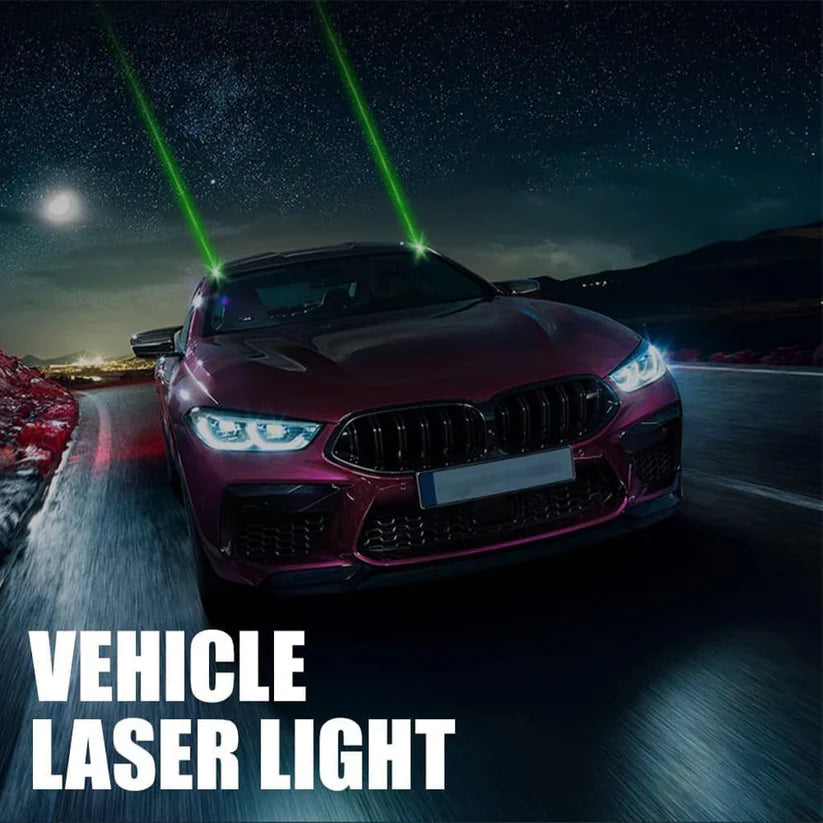 Wireless Vehicle Laser Lights Car Roof Laser Strobe Lights Emergency Warning LED Flashing