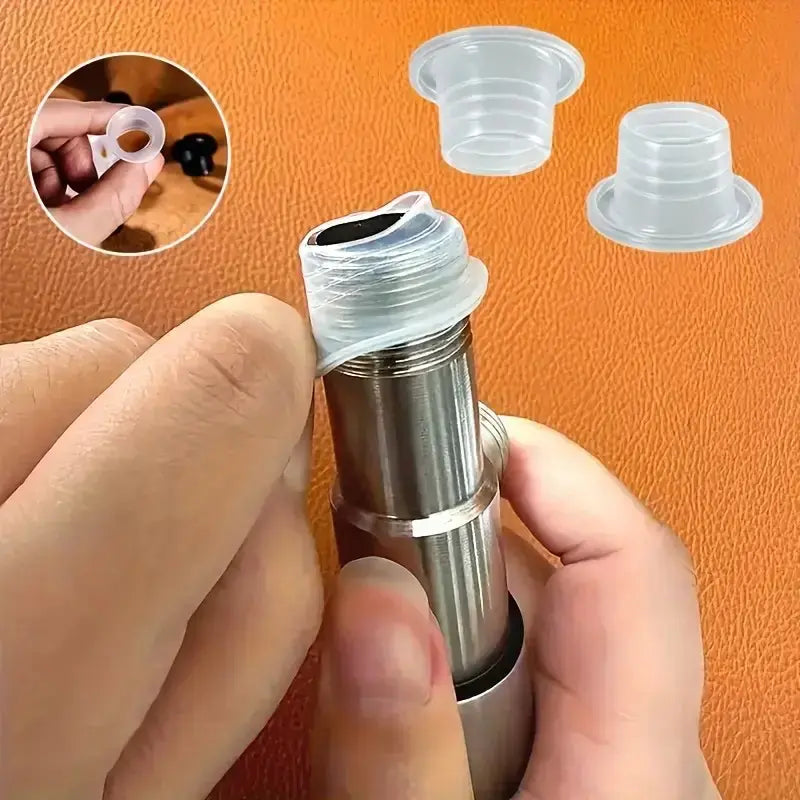 50-Piece Silicone Gasket Set for Faucets and Sanitary Equipment, Leak-Proof Rubber Seals