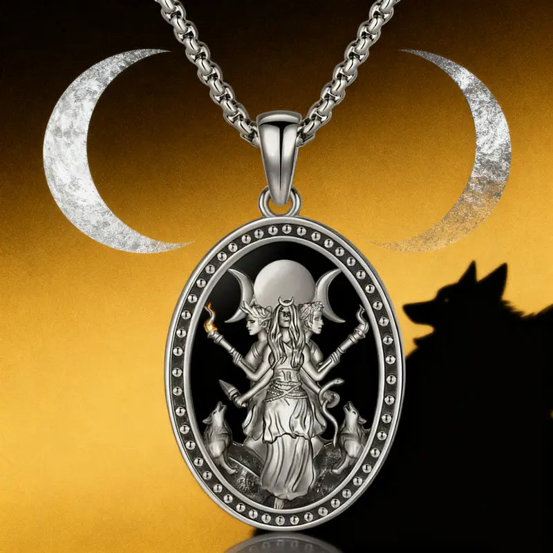 March Goddess Hecate necklace Hecate Goddess Protection Design Accessories