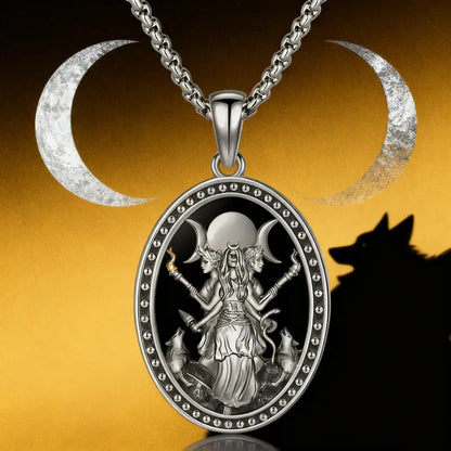 March Goddess Hecate necklace Hecate Goddess Protection Design Accessories