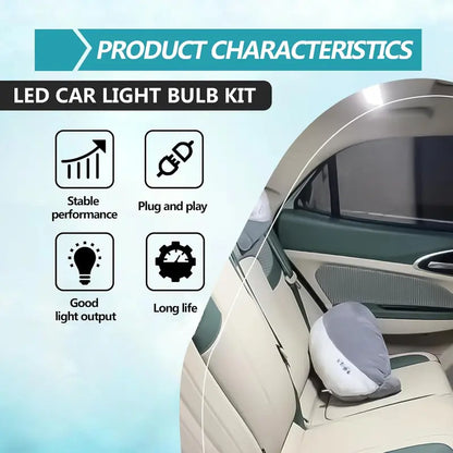70 Pcs LED Car Interior Lights Bulb Kit - LED Dome Light 31 mm 36 mm 41 mm T10 for Car Interiors Map Dome
