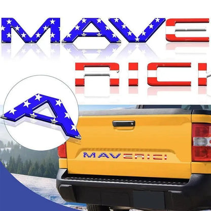 Tailgate Letter Inserts - Compatible with 2022-2026 Ford Maverick