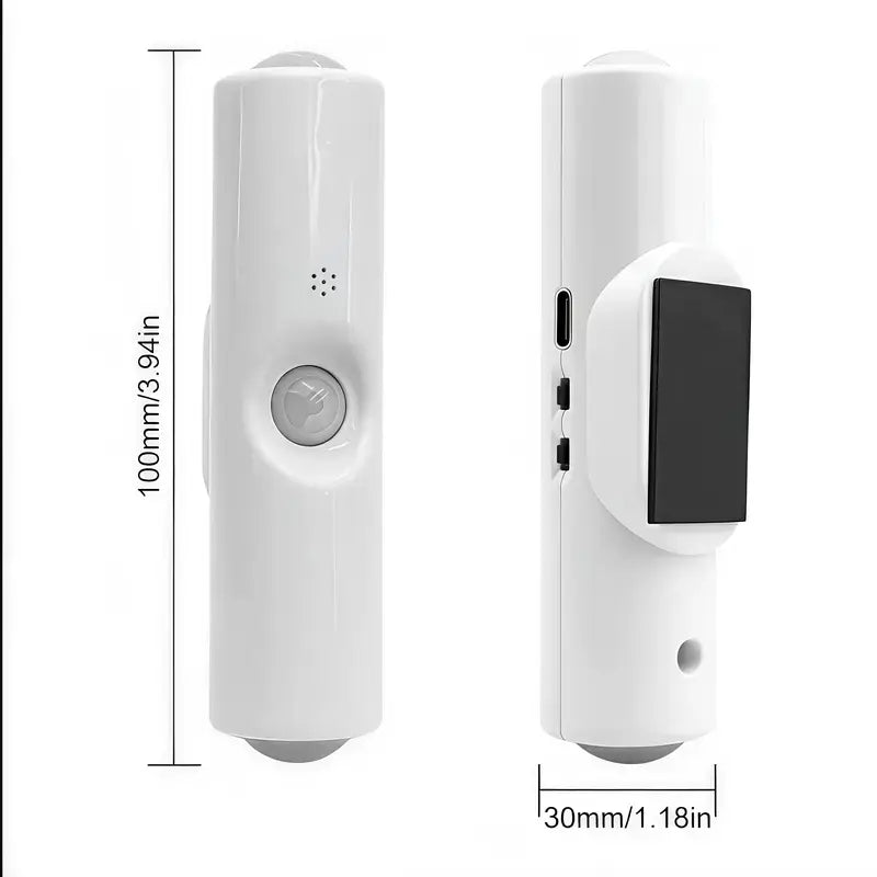 2 Pcs Smart LED Motion Sensor Night Light, Dimmable RGB Color