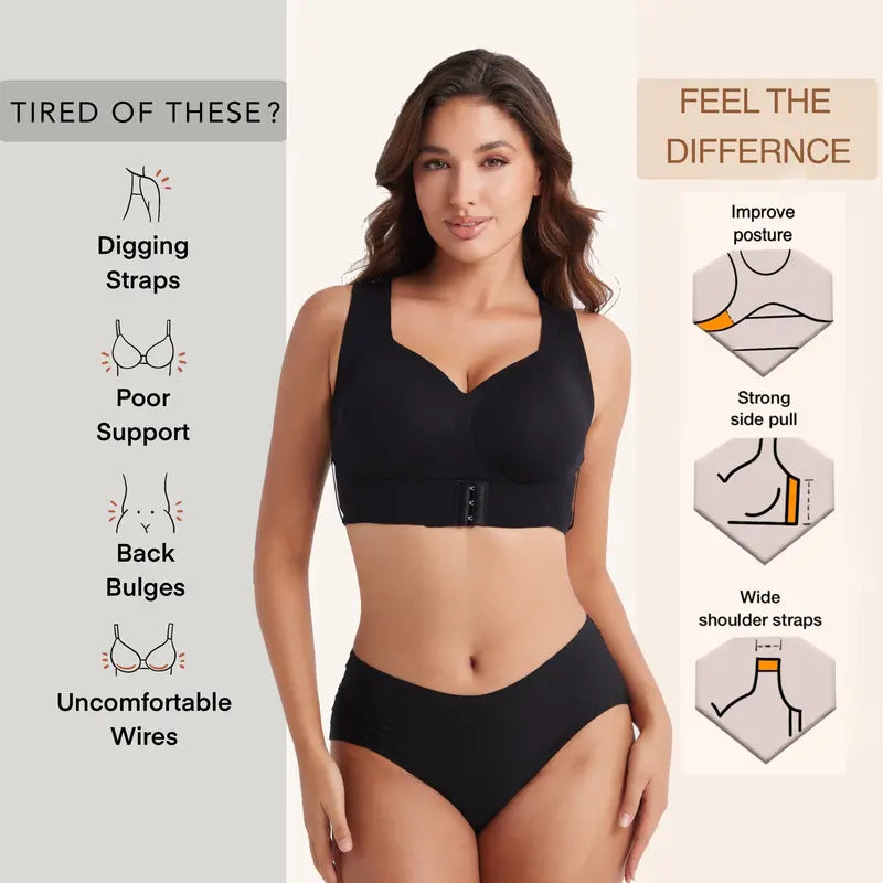 Women’s Breathable Mesh Wireless Top with Removable Pads Alternative