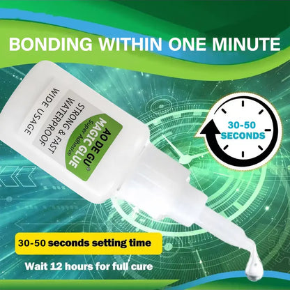 2PCS Fast-Setting Super Glue, Ideal for Projects and Repair