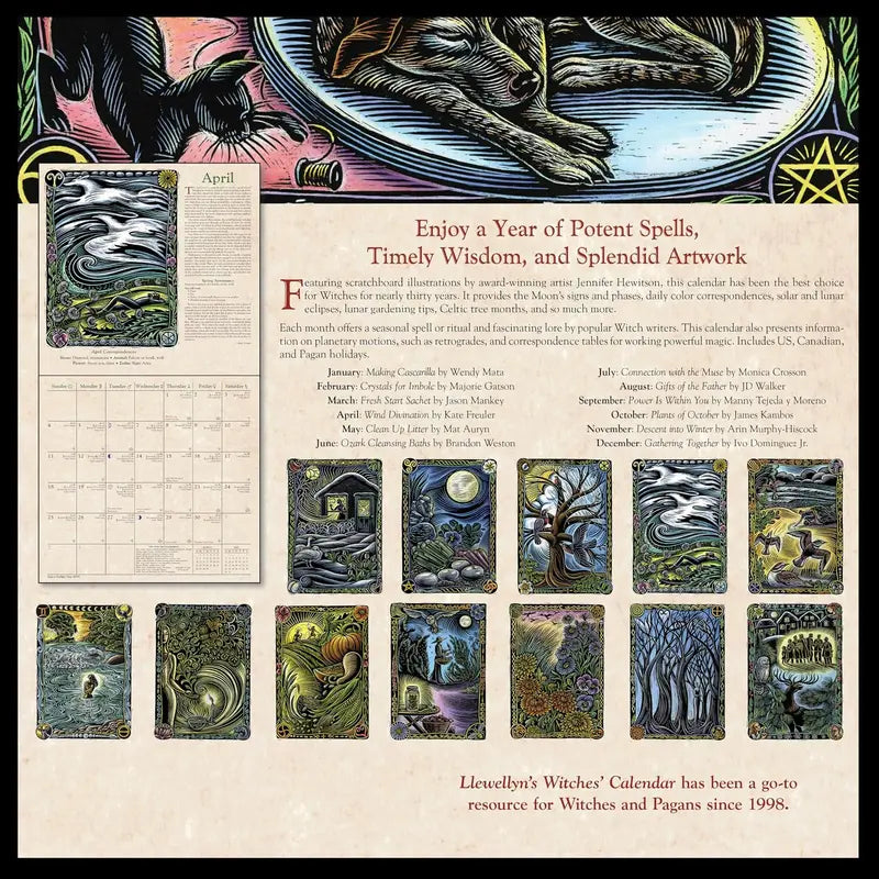 2027 Witches' Calendar
