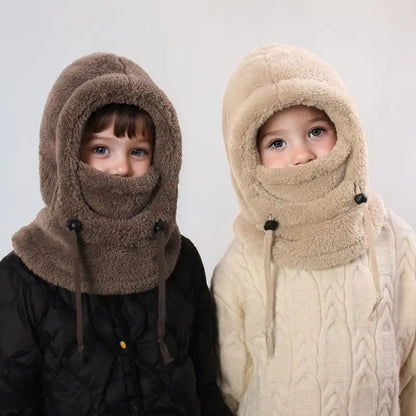 Winter Balaclava and Neck Warmer Hat for Kids