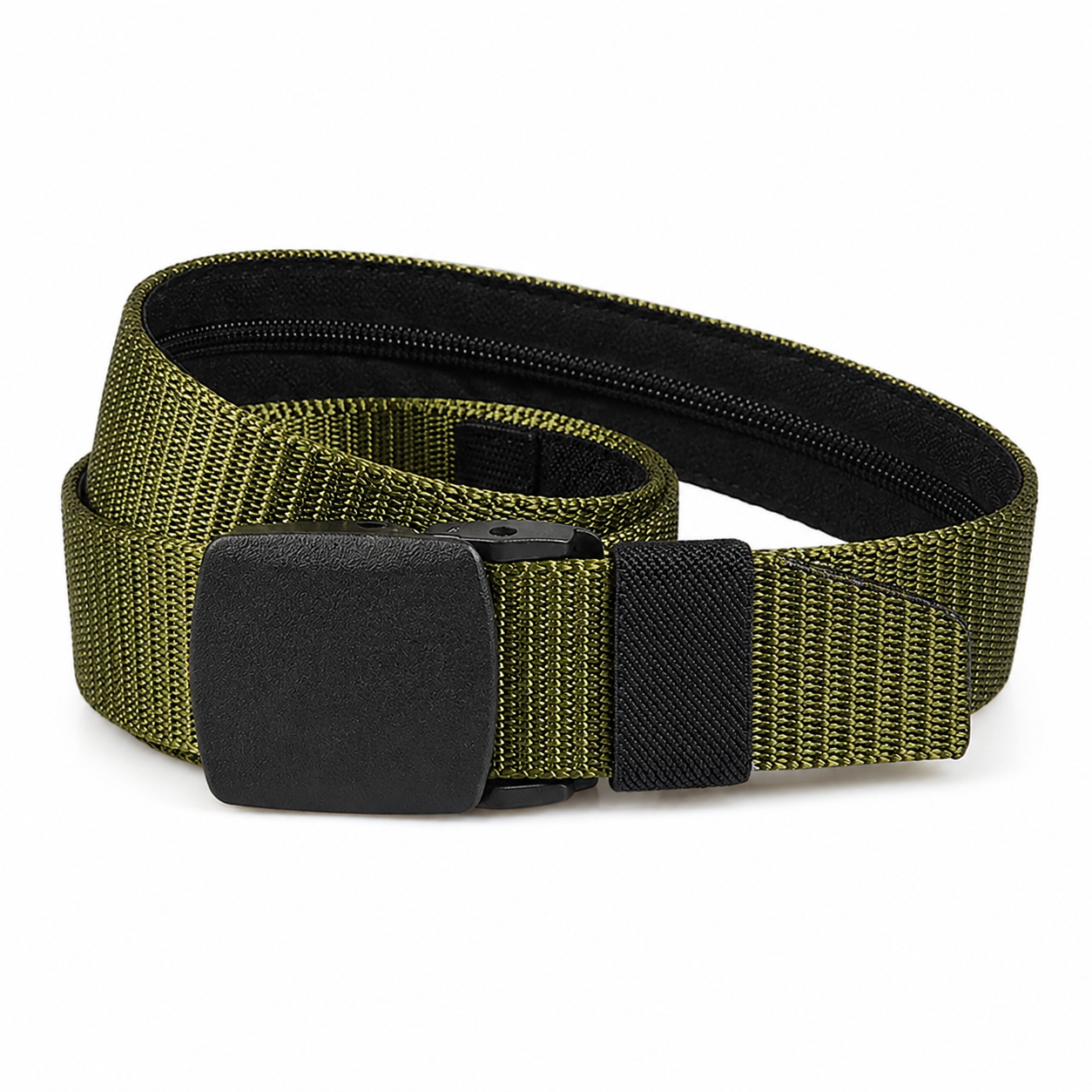 Money Belts for Travel for Men, Nylon Military Tactical Mens with Zinc Alloy Buckle, Security Money Belt