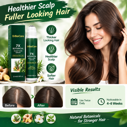 Hair Growth Serum Roller – Nourishes the Scalp for Fuller-looking Hair