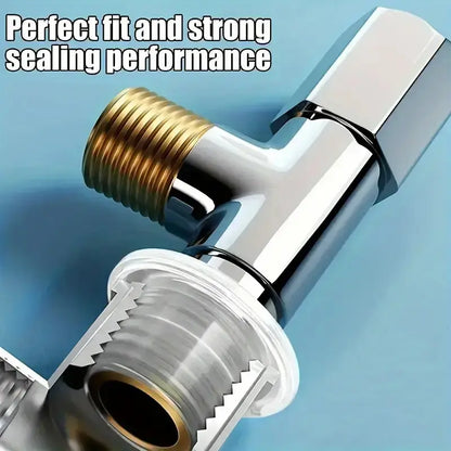 50-Piece Silicone Gasket Set for Faucets and Sanitary Equipment, Leak-Proof Rubber Seals