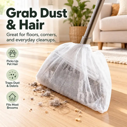 100PCS Disposable Static Duster Refill Sheets, Floor & Gap Dust Cleaner