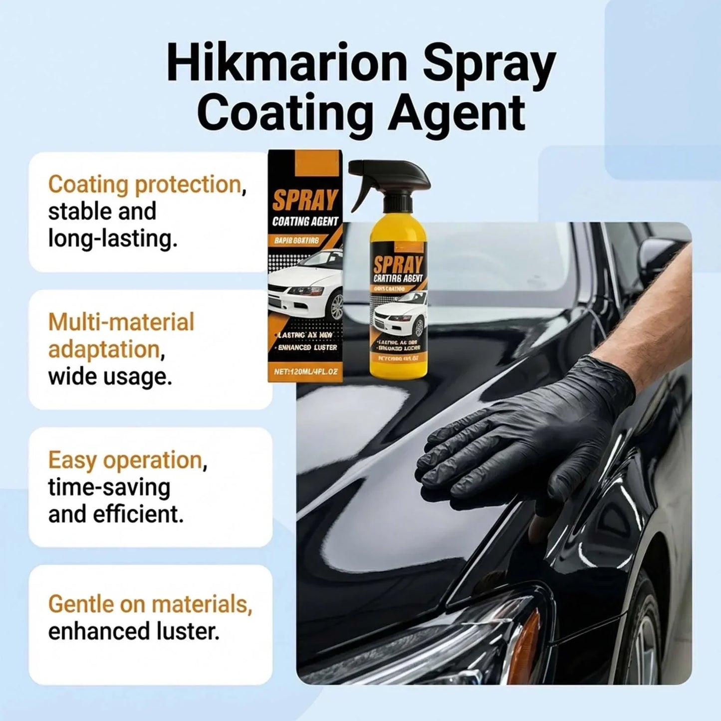Automobile Coating Spray 120ml Car Paint Protectant Sealant