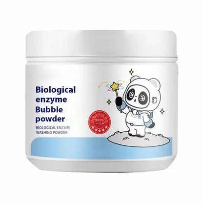 Biological Enzyme Bubble Powder, Powerful Decontamination, Strong Bleaching, Yellowing