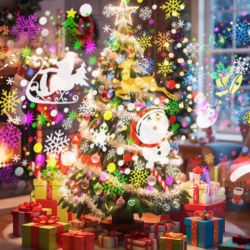 New 16-Pattern Christmas Projector Lights Outdoor/Indoor
