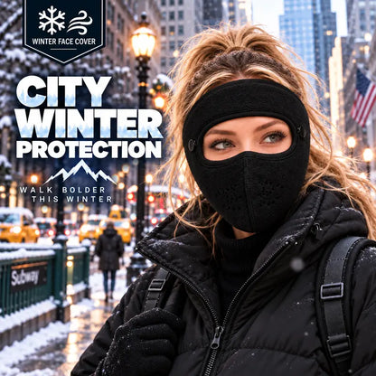 2PCS Winter Face Mask with Detachable Goggles, Windproof Thermal