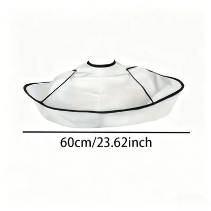 Portable Waterproof Hair Cutting Cape, Hair Catcher Bib
