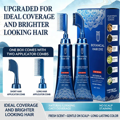 Dual-Comb Easy Hair Color Comb for Home Use