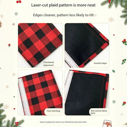 2/4Pcs Christmas Fridge Handle Cover, Festive Kitchen Decor Set