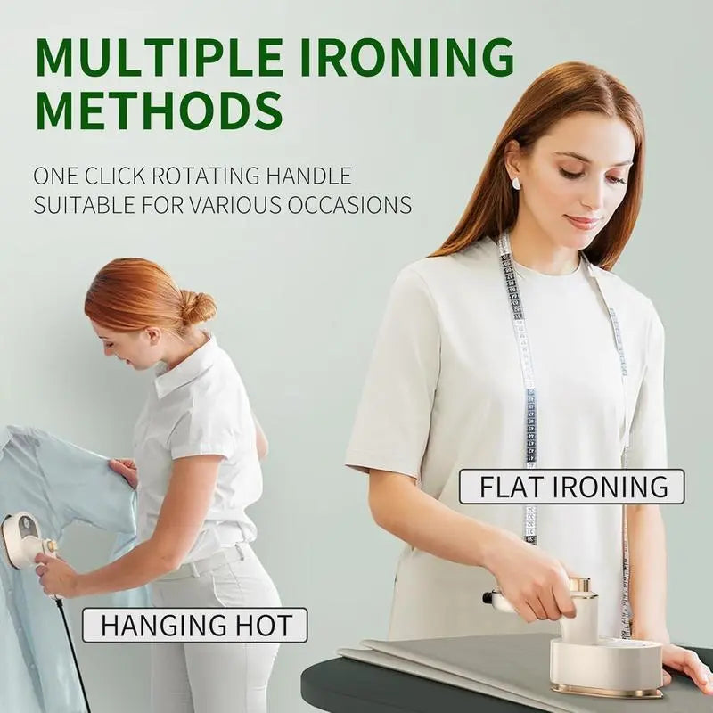 Mini Handheld Steamer Iron for Clothes with Dry & Wet
