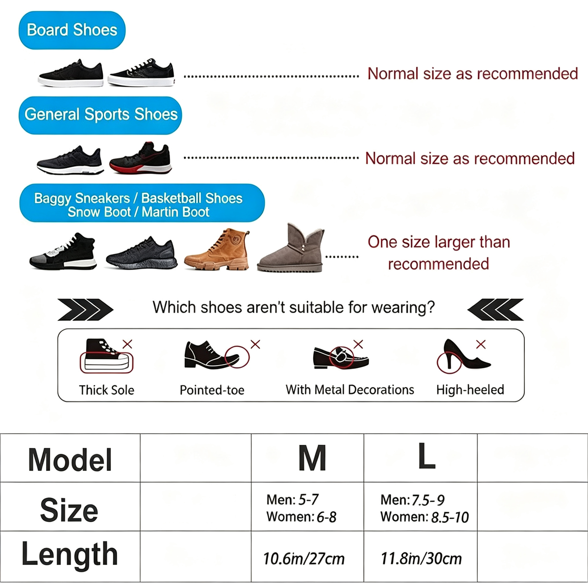 Outdoor Reusable Latex Rain Boot Covers, Waterproof, Durable