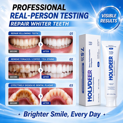 Nano-Hydroxyapatite Toothpaste, Mint, 7.5% nHAP, Fluoride-Free