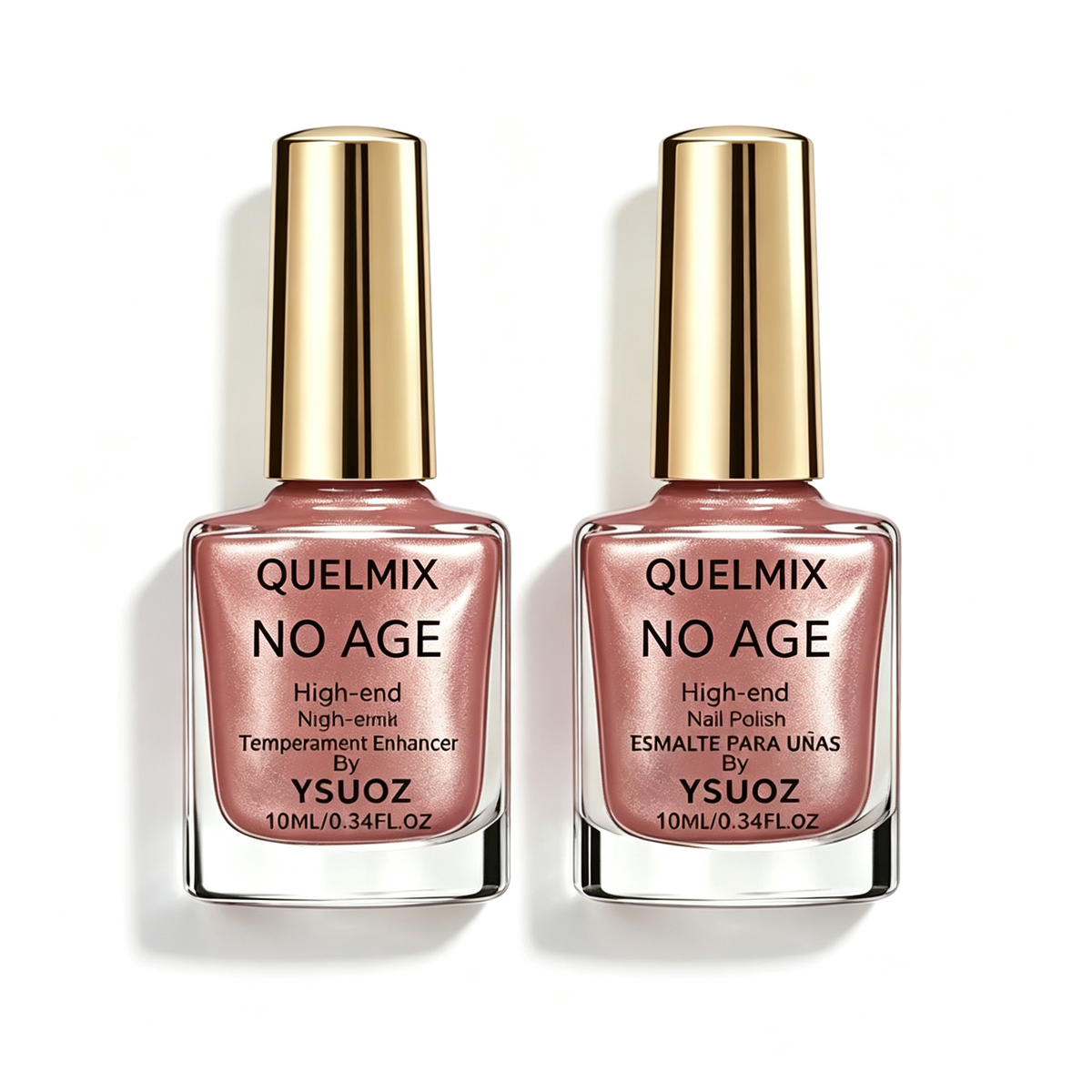 2PCS Quick Dry Mirror Nail Strengthener,Luxury Nail Polish
