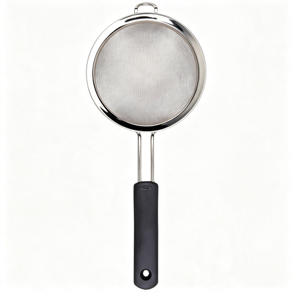Fine Mesh Strainer - 3.4 Inch Round Sieve - Tea Strainers Soft-boiled Egg Magic Tool
