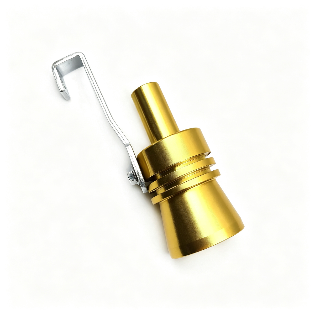 2Pcs XL Size Aluminum Alloy Universal Turbo Sound Exhaust Muffler Pipe Whistle