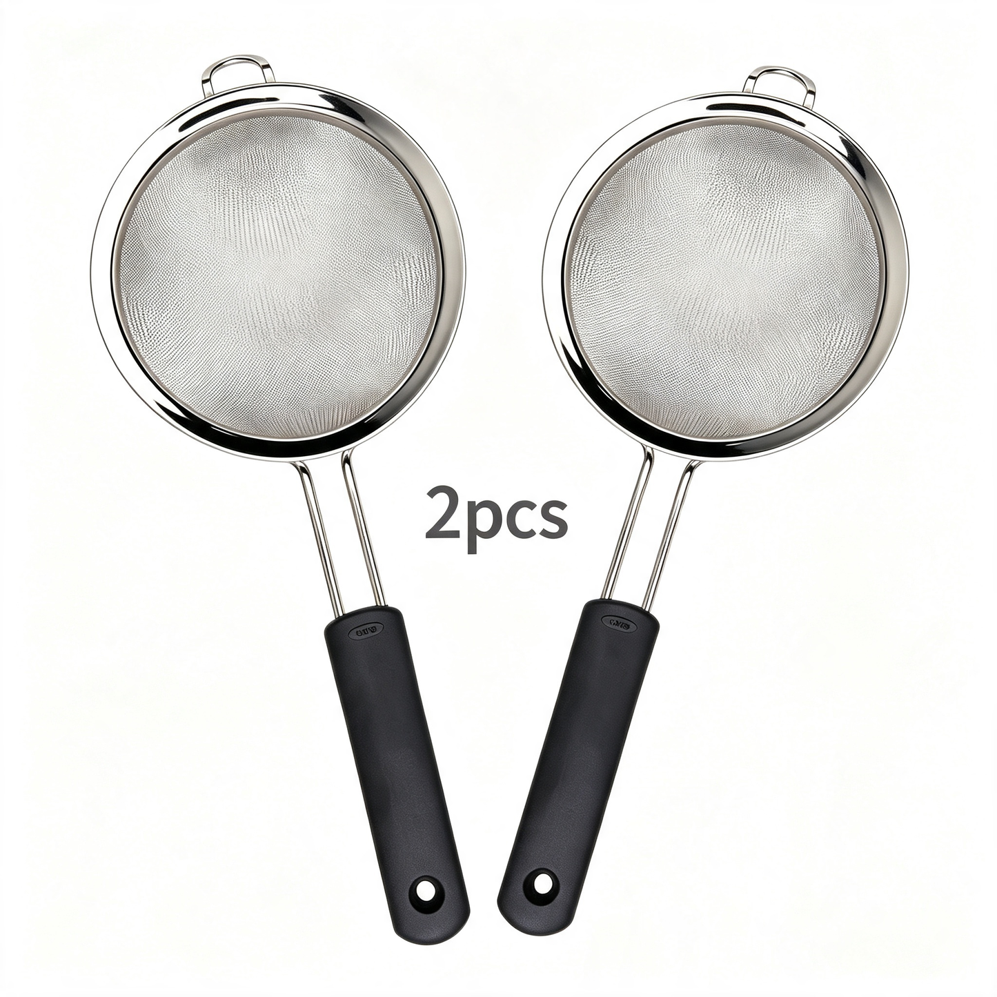 Fine Mesh Strainer - 3.4 Inch Round Sieve - Tea Strainers Soft-boiled Egg Magic Tool