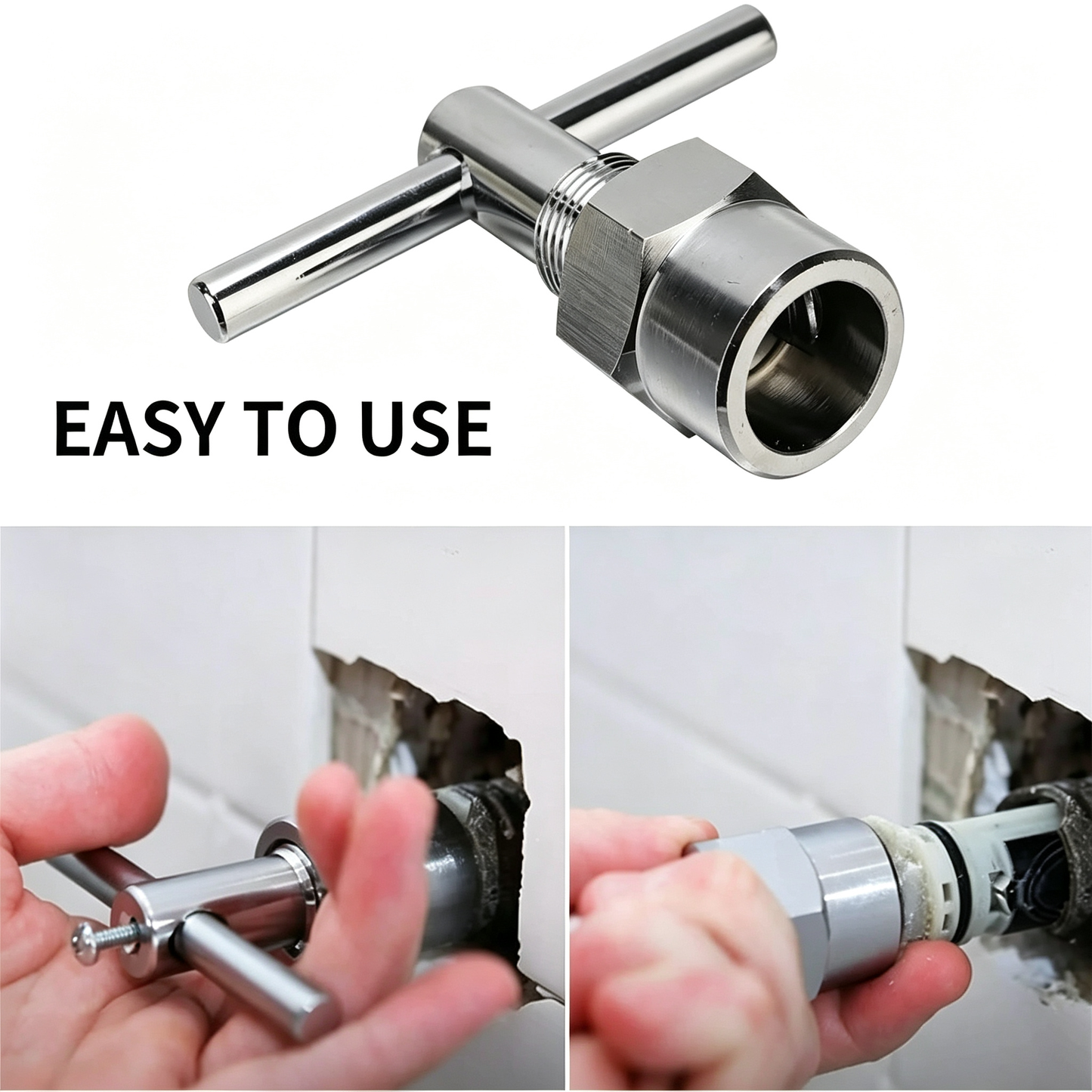104421 Cartridge Puller Plumbing Tool for replacing Sink Faucet Cartridge