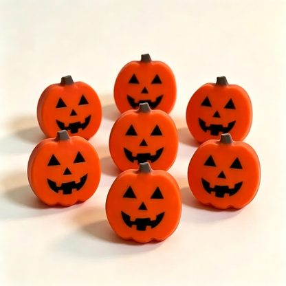 10‑Pack Halloween Jack‑O‑Lantern Decorative Knob Covers