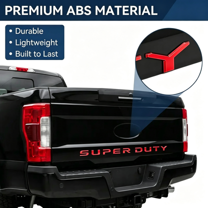 For 2017- 2022 Models ONLY!3D Raised Super Duty Insert Letter Emblem Decal