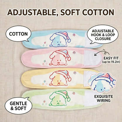 4 Pack Baby Belly Button Bands – Soft Cotton Umbilical Cord Wraps