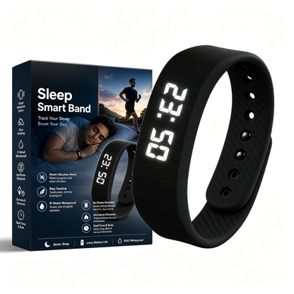 Silent Vibration Alarm Clock - Wrist-Worn Wake-Up Device