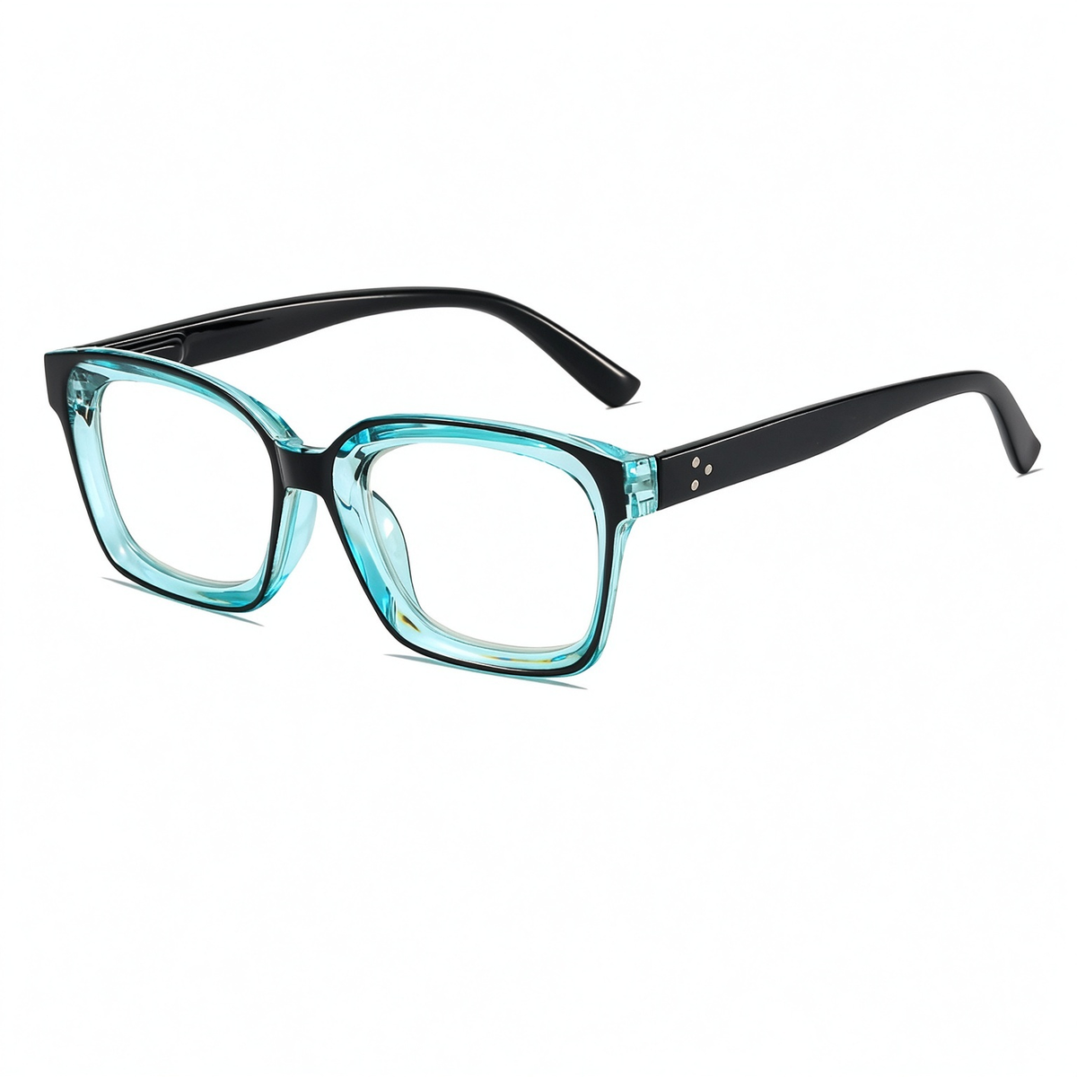 Unisex Progressive Reading Glasses, Photochromic Color Changing Lenses