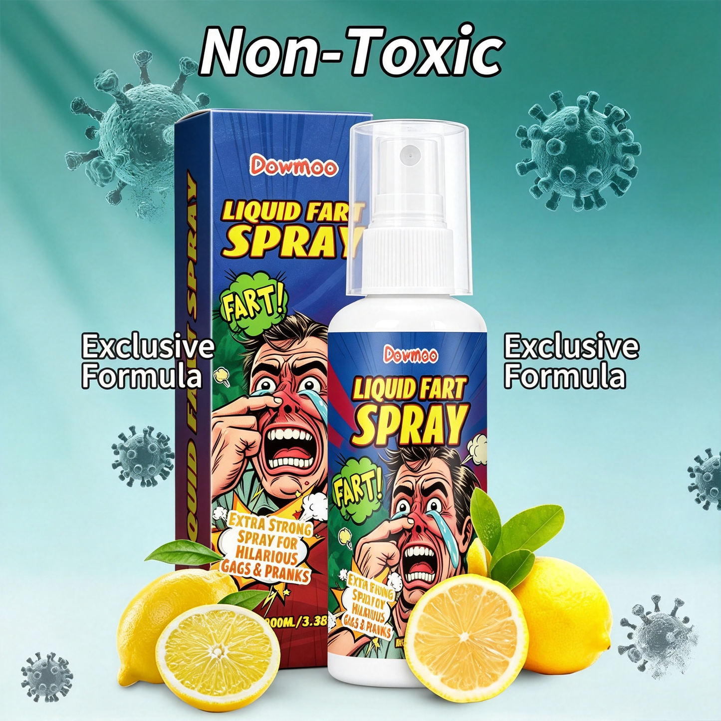 Non-toxic Christmas Potent Stink Spray Hilarious Gag Gifts & Pranks for Adults or Kids