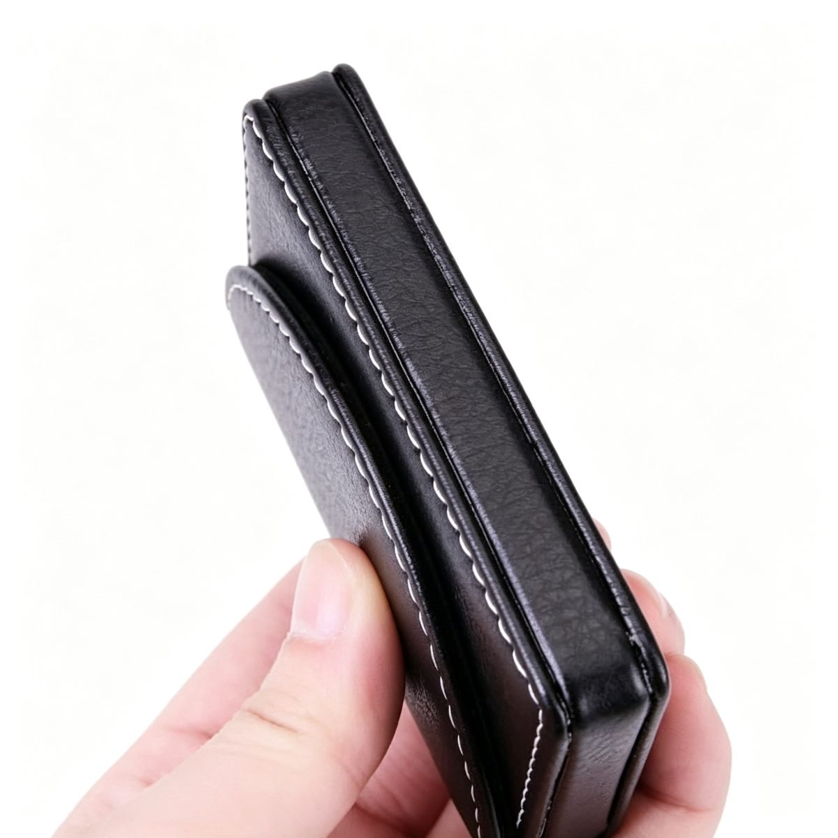 Leather Business Card Holder Walle for Men or Women
