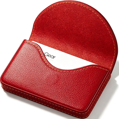 Leather Business Card Holder Walle for Men or Women