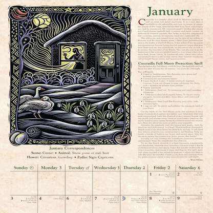 2027 Witches' Calendar