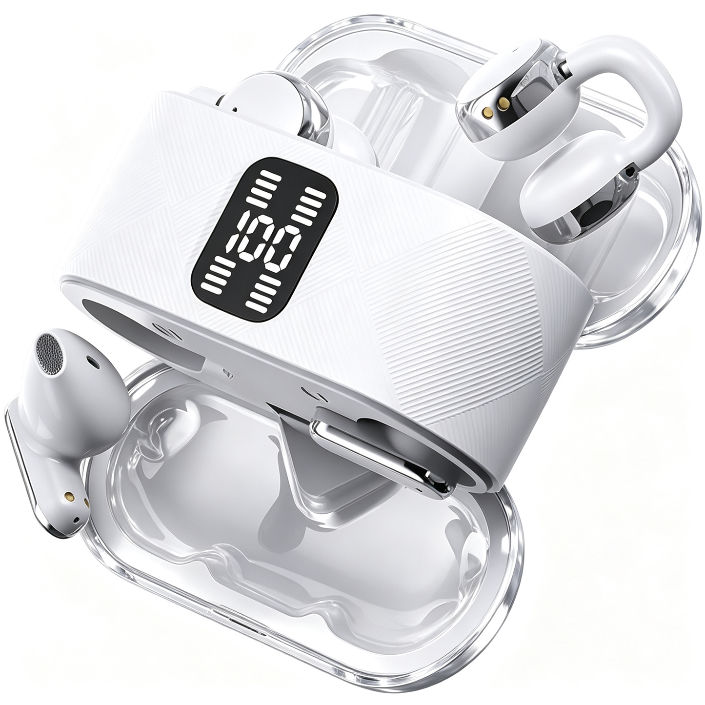 Wireless Bluetooth Headphones,Tiny Size Invisible Earbuds,Waterproof With Mic