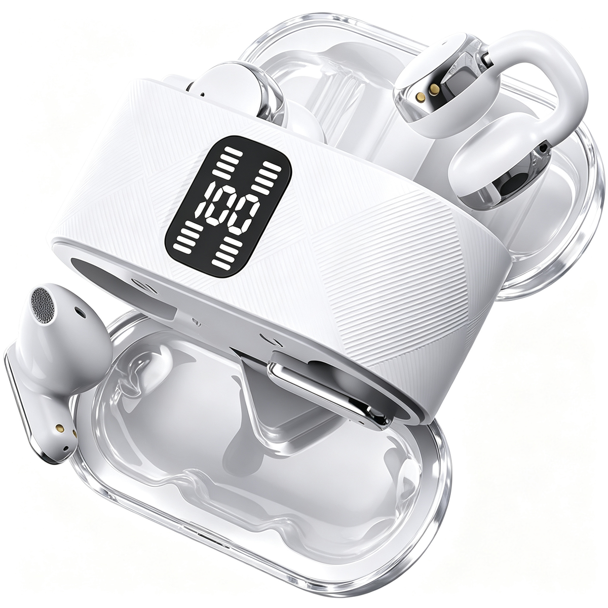Wireless Bluetooth Headphones,Tiny Size Invisible Earbuds,Waterproof With Mic