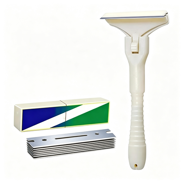 Stainless Steel Meat Scraper – Easy Fat & Fascia Removal Tool for Beef & Pork