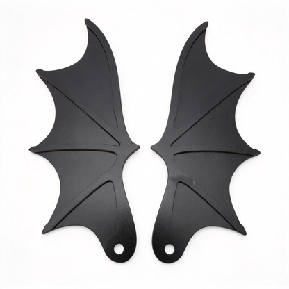 Creative Bat Wing License Plate Decorations Automotive Car & Truck Accessories