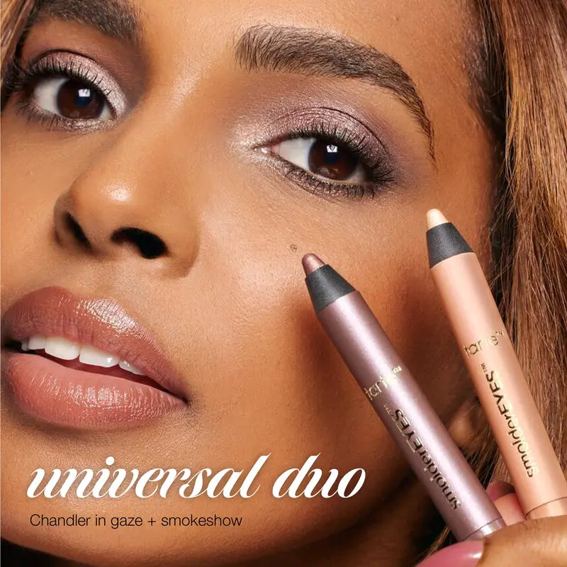 2 in 1 Eyeliner Eyeshadow Multi-Use Waterproof Makeup Doubles with Smudger Applicator