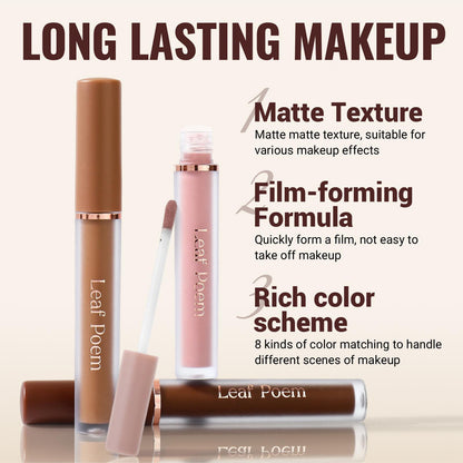 Women's 8-Shade Matte Liquid Eyeshadow Pen Kit Set